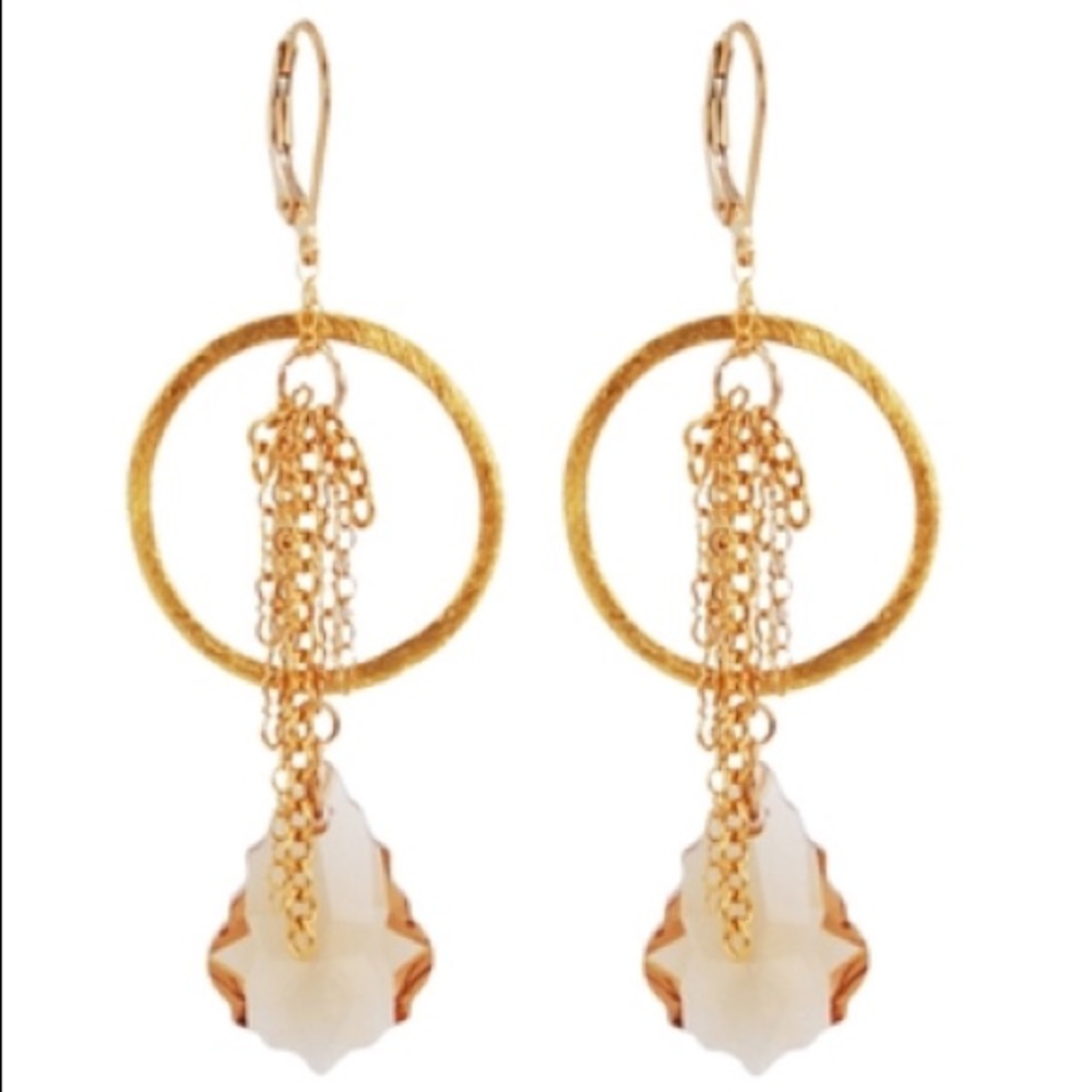 NWT Swarovski crystal earrings